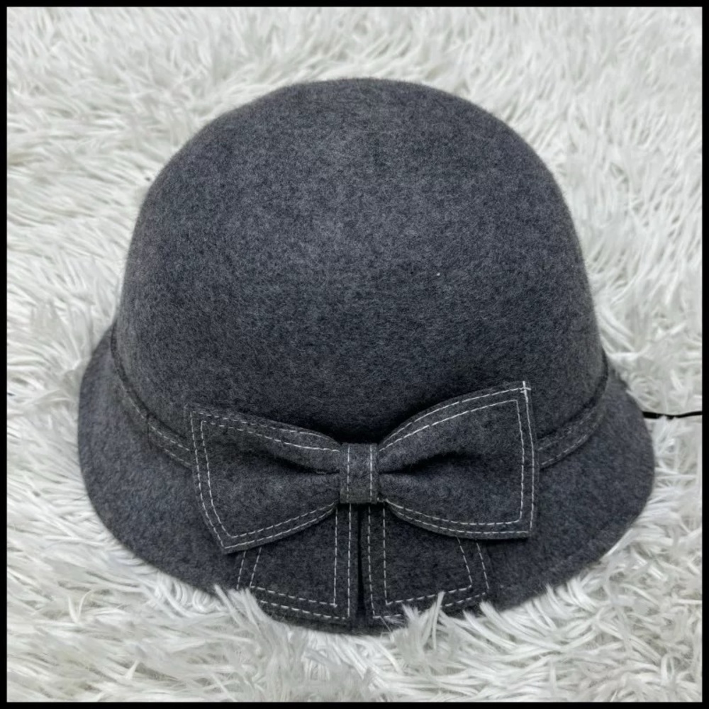 Elegant Brown Women's Cloche Hat